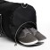 Board Road on a zipper, external pocket, shoe compartment, long belt, black color