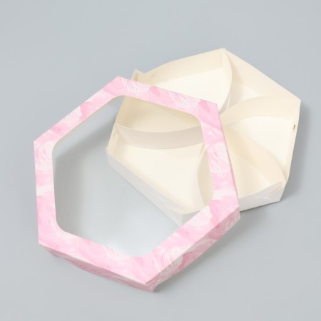 Confectionery box, packaging "Sephir", 23 x 23 x 4 cm-2