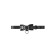 Pecado BDSM chocker-sewer, with a butterfly and a ring, genuine leather, black