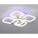 LED ceiling LED Ambrella Acrylica Original FA3861, 70W, LED, white color