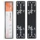 Frames for license plates, silicone, 2 pcs., Black Adfc006