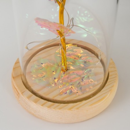 Nightlight "Bright flower" LED from batteries 3haaa 11x11x21.5 cm Risalux-5