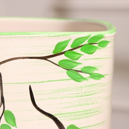 Flower pot "shrub" painting 6 l-2