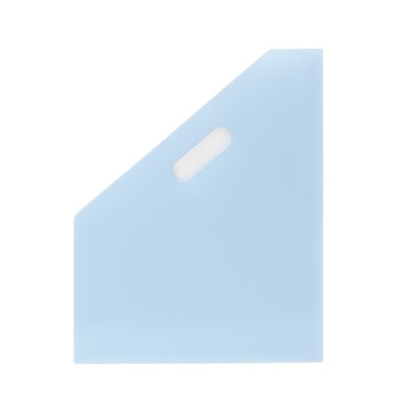 A4 vertical tray for A4, plastic, 12 departments, blue pastel-3