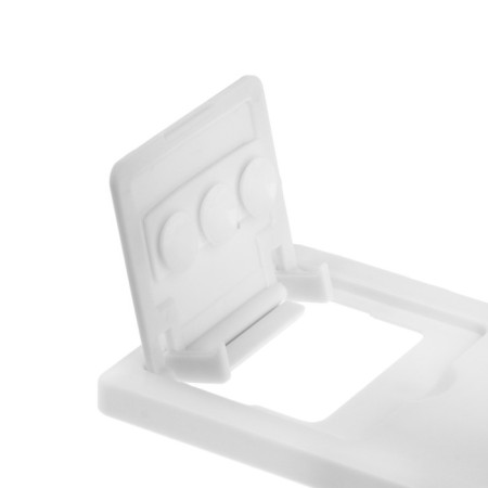 Value glass for the phone Luazon, 12 ", TV effect, folding, white-6