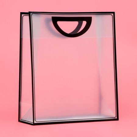 PP package with a cut pen, 33 x 28 x 12 cm, black-1