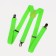 Adults adults, width 2.5 cm, green color