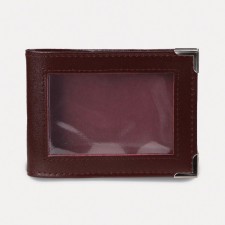 Cover for certificates, burgundy color