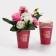 A glass for flowers "Love", 350 ml