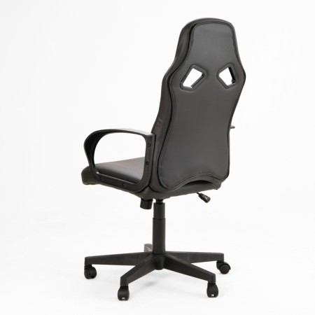 Playing armchair zombie runner black/red, textiles/eco. Kozha, cross plastic-3