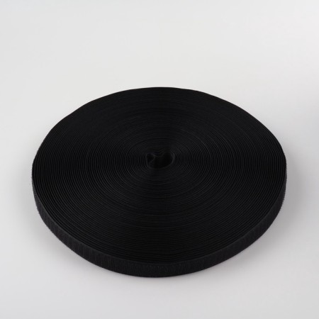 Velcro "hook", 20 mm × 25 ± 1 m, black color-1