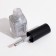 Nail varnish with Jeanmishel gel effect, tone 171, sparkling silver, 6 ml
