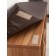 Shoe cabinet, 780 × 295 × 500 mm, color walnut Lyon / oak craft golden