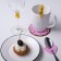 Set for decor of table objects "Love" 4 pcs, pink, 5.4 x 5 cm, 100% p/e, felt