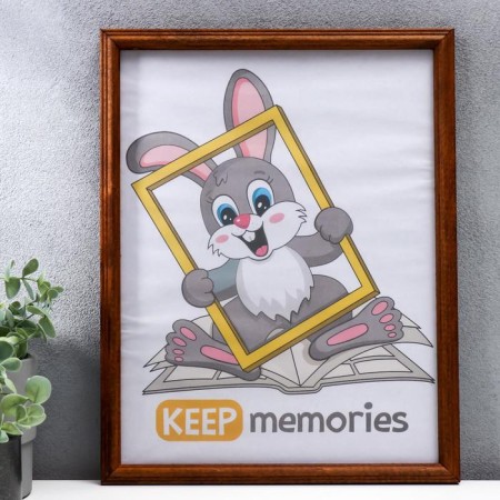 Photo frame wood 30x40 cm, walnut-9
