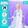 Carbonnic-model doll "Fairytale Snow Maiden Ksenia"