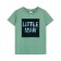 T -shirt for a boy, height 134 cm, color sage