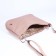 Janelli Cross-Boda Bag on a zipper, 2 outer pockets, powder color