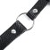 Gag BDSM OKI-HPCs, classic, adjustable belt, PVC, 620 x 45 mm, black