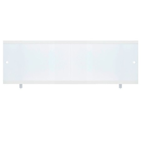 Bath screen "Cart White", 148 cm