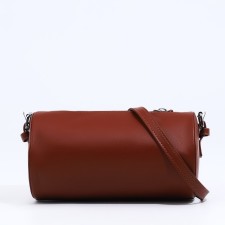 Cross-Bodi Bag on a zipper, brown color