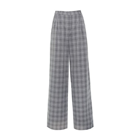 Women's pants Minaku: classic color gray, rr 48-7