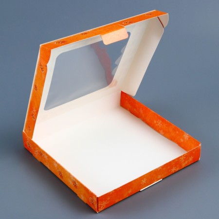 Gift box team with the Wishes Fulfillment window, 19 x 19 x 3 cm-2