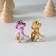 Polystone souvenir "Snake with a hill" mix 2.5x2.5x4 cm