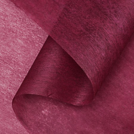Felt for decor and floristry, plain, burgundy, red, roll 1 pc., 50 cm x 15 m-1