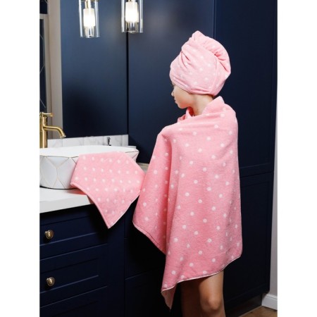 Tainted tange Doris Pink, size 30x50 cm, pink color-9