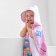 POPENCHE towel children's terry crumb I "flamingo" 60x120 cm, 50% HL, 50% PE