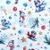 New Year's Paper "Snow Snow Snow", gloss, 80 g/m2, 50 x 70 cm