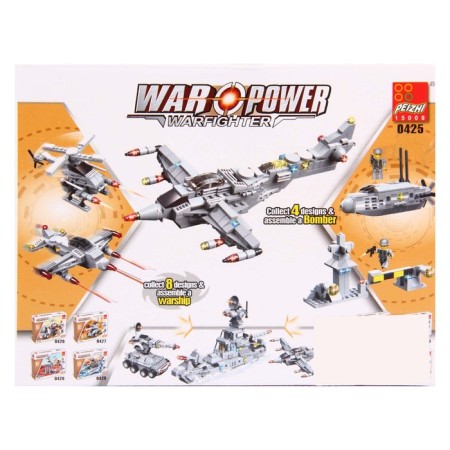 Designer "Armed Forces", 95 parts, 3 assembly options-3