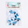 Set "Megaglazka", 18 pcs., Size 1 pc.: 2 × 2 cm, blue color