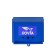 Mail box without a lock (with a loop), horizontal "letter", blue