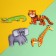 Mobile puzzles "Games with animals"