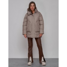 Winter jacket, size 52, light brown color
