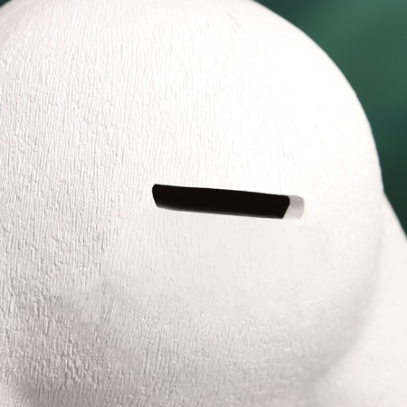 Piggy bank "Bunny" white-4