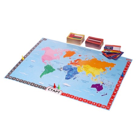 Table game "Traveling around the world"-2