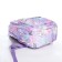 School backpack from textiles 2 of the lightning department, 4 pockets, lilac color