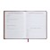 Universal diary for grades 1-11, 48 sheets, Velvet, solid cover, artificial leather, thermoting, liesse, Burgundia