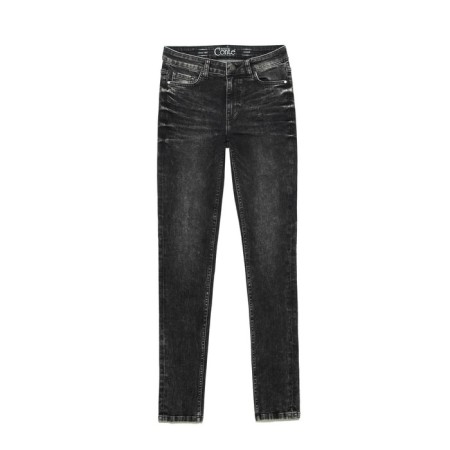 Women's jeans modeling Conte Elegant Skinny, size XL, color Washed Black-3