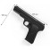 Equipment and weapon set: pistol, grenade