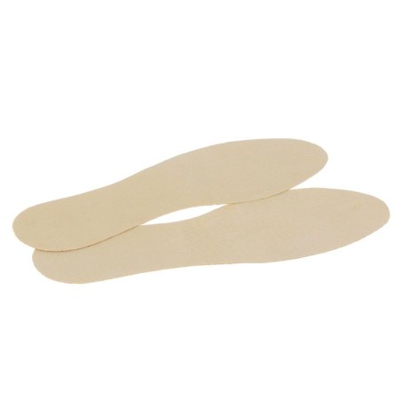 Insoles for shoes, breathing, adhesive-based, 39-40r-r, pair, beige color-1