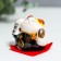 Souvenir Ceramics "Mani -Neko - pleasure" 4.5x3.8x4.6 cm set of 5 pcs