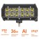 Farah LED two -row Airline, 12 LED, directed light, 36W, 165x78x65, 12/24V