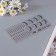 Stickers for creativity "The most beautiful" pink set of 17 sheets 21x16 cm