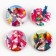 Metal anime icon, set “Bright girls”, D = 38 mm, 4 pcs.