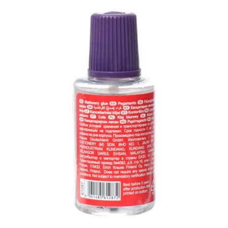 Chancellery glue 20 ml, Erichkrause, EasyStick Jolly Friends, with a brush, mix-3