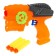 Blaster "Combat", shoots with soft bullets, color mix